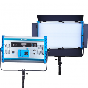 A-2200IV演播室微电影灯光摄像灯3200-5600恒定功率100W柔光